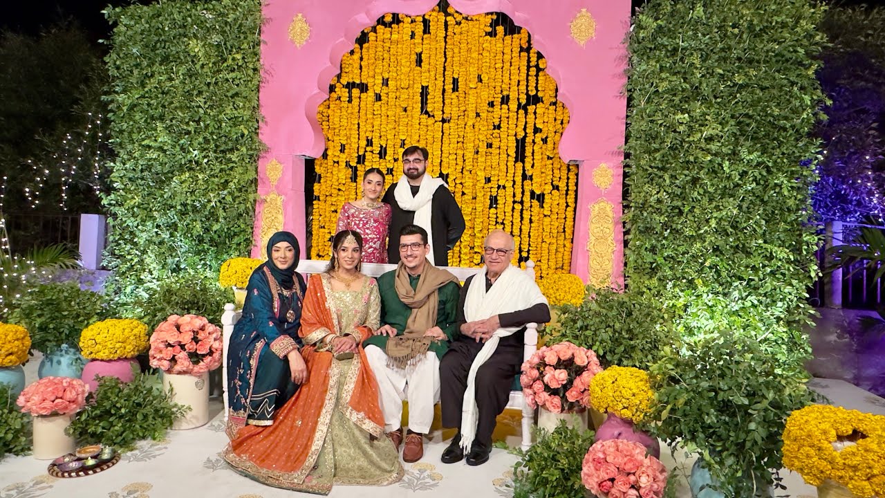 Mehndi Ceremony of Fizza & Omar | Pakistani Wedding Celebration | Music, Dance & Traditions .🇵🇰