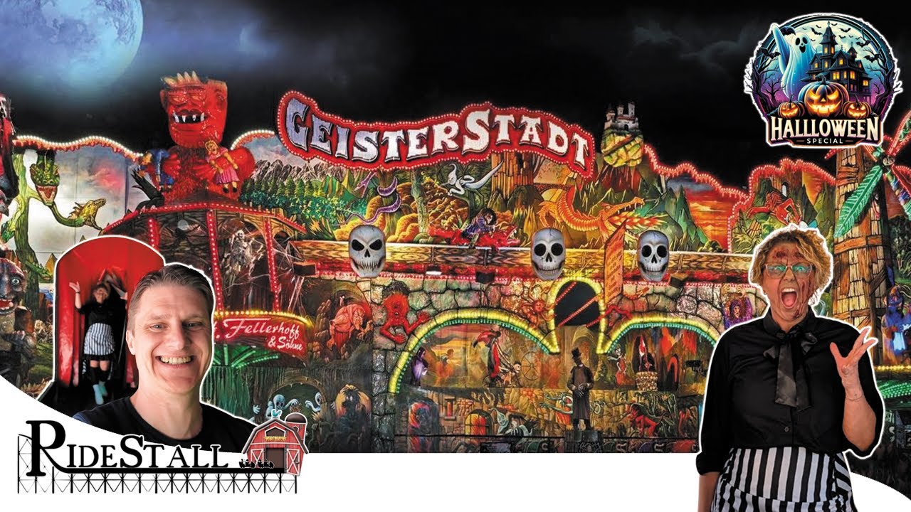 Die Geisterstadt (Fellerhoff) bekommt eine Erschreckerin! Halloween Special 2025 | VLog POV Onride