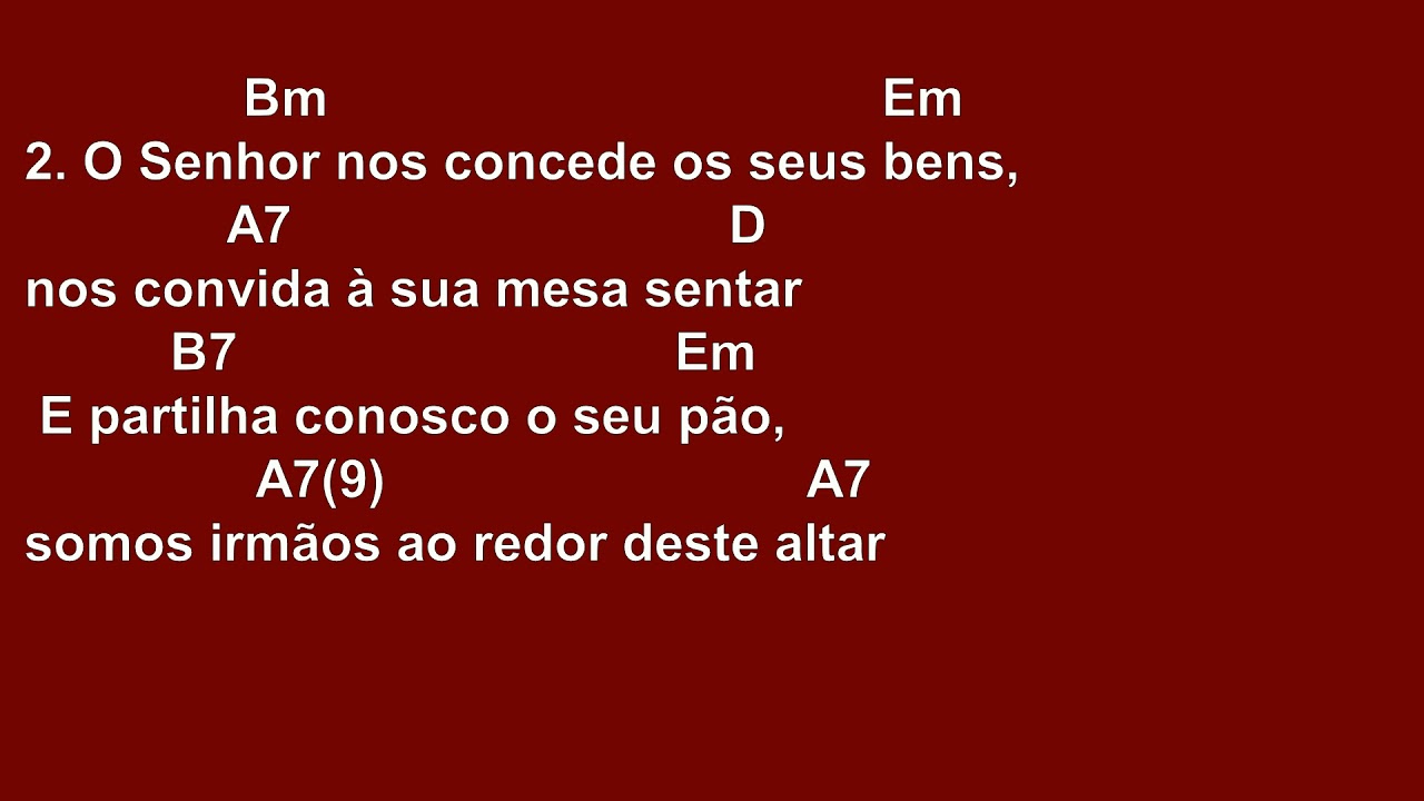 [ENTRADA] ALEGRES VAMOS À CASA DO PAI