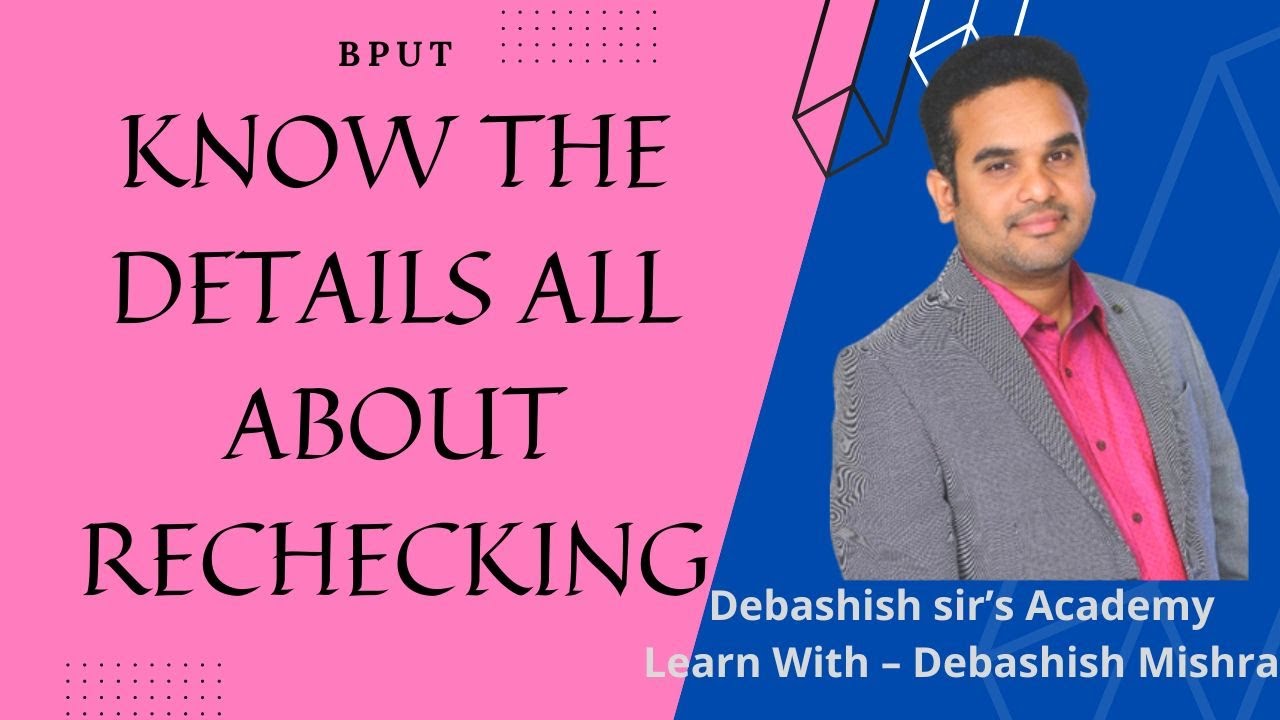 KNOW THE DETAILS ALL ABOUT RECHECKING.