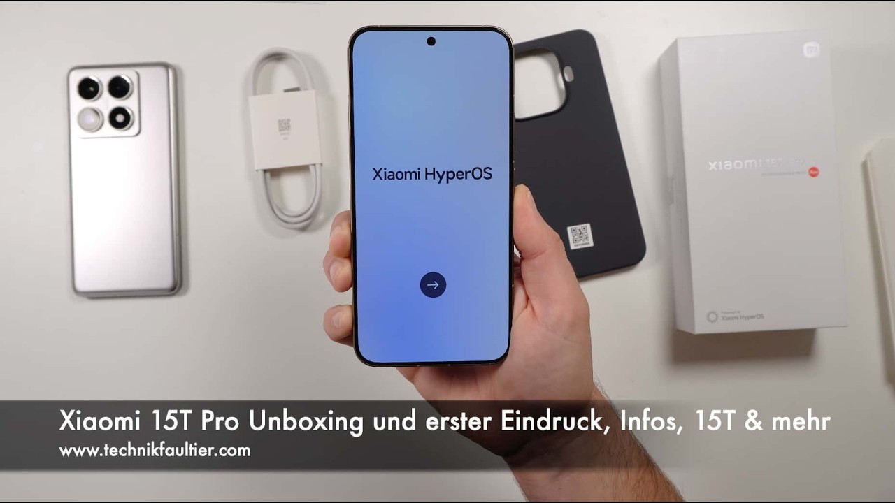 Xiaomi 15T Pro Unboxing und erster Eindruck, Infos, 15T & mehr