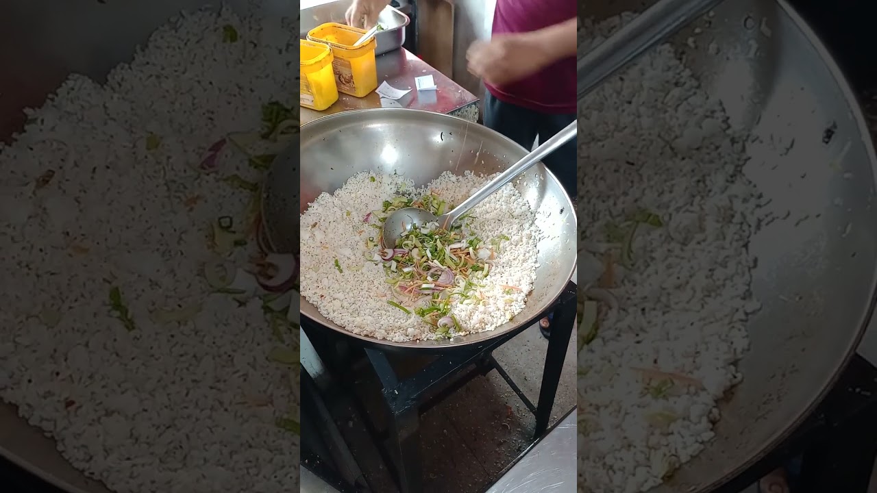 makeing fried rice #foodie