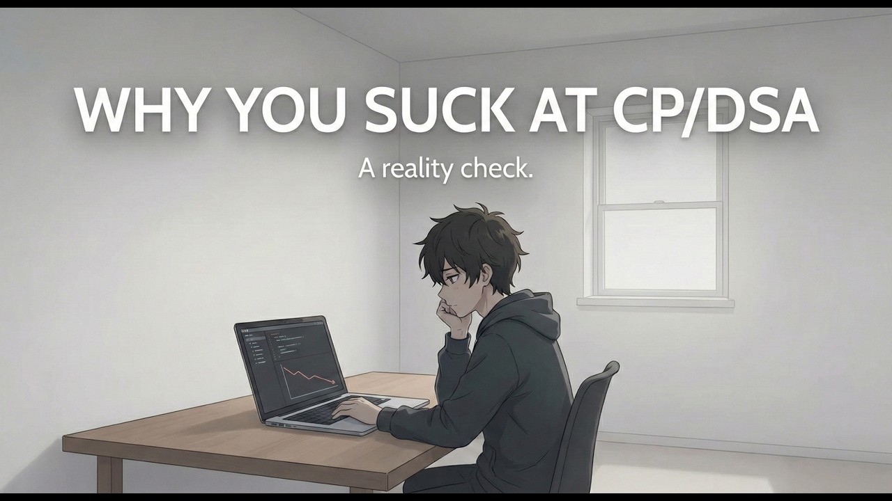 Why You Still Suck at CP/DSA (Harsh Truths)