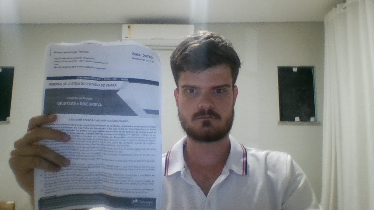O qu&ecirc; achei da prova TJ/CE t&eacute;cnico.