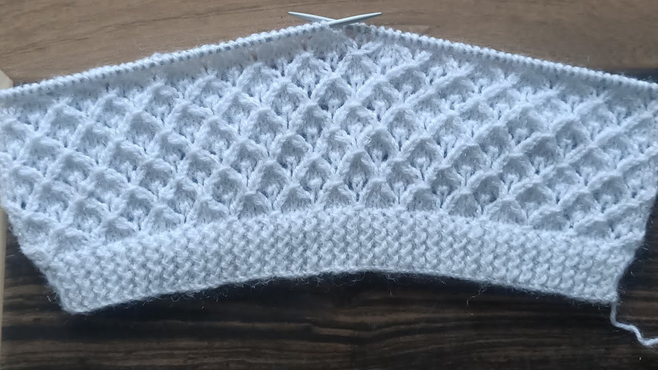 New knitting design/pattern #472 for cardigan, sweater, jacket, frock ||in hindi||