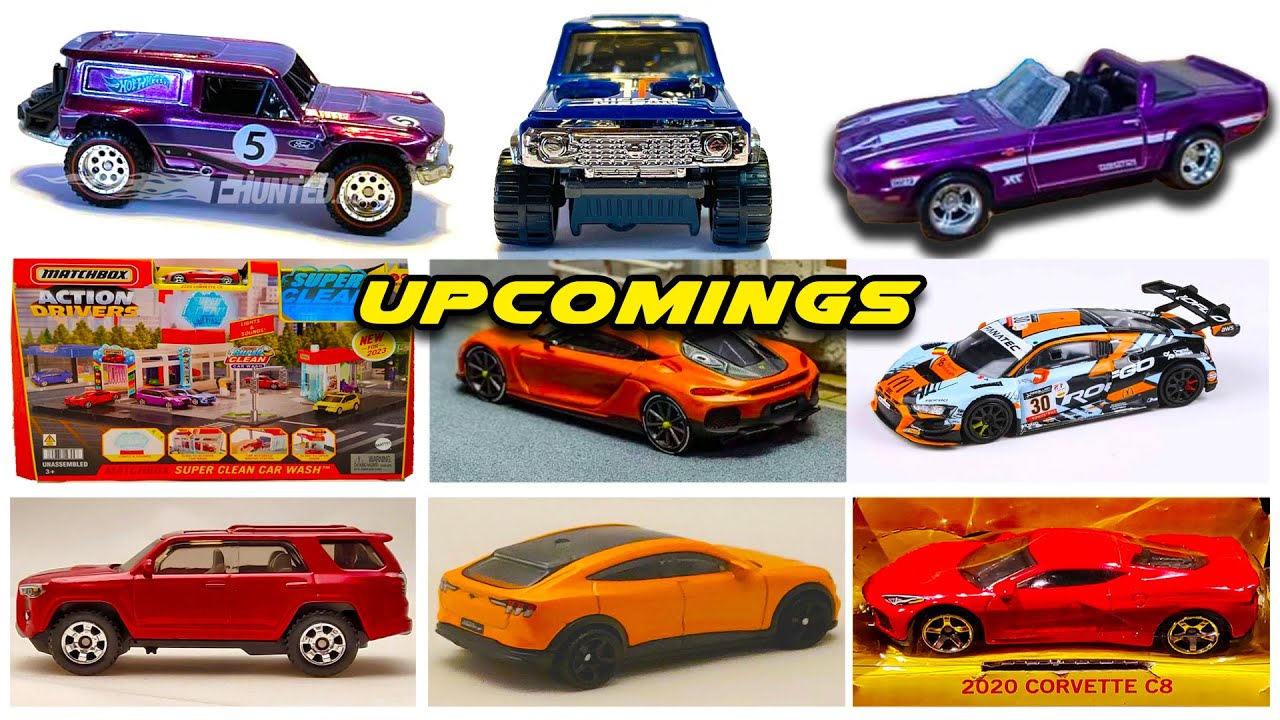 Showcase - Hot Wheels 2023 5th Mail-in, K Case STH, MBX Playset, Toyota land cruiser, Audi R8 LMS.