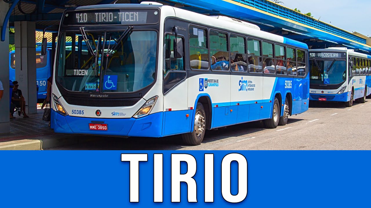 Terminal de Integração do Rio Tavares - TIRIO (Florianópolis/SC) - Movimentação de Ônibus #180