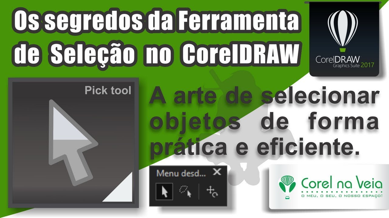 Os Segredos da Ferramenta Seleção no CorelDRAW