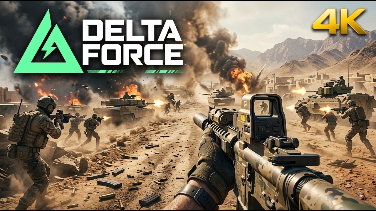 INSANE DELTA FORCE GAMEPLAY | 4K PC GAMEPLAY | 28 KILLS