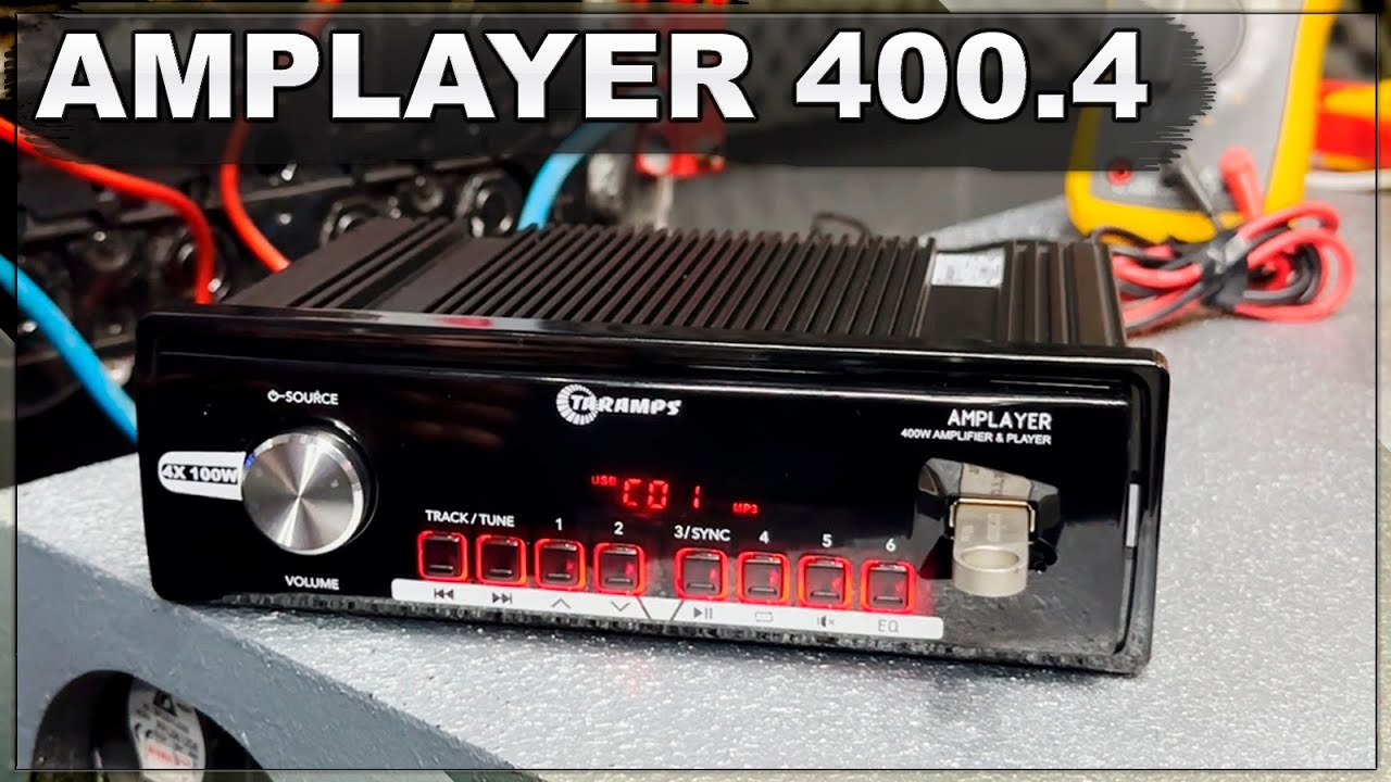 Player da Taramps Amplayer 400 RMS 4 canais - Review e Teste