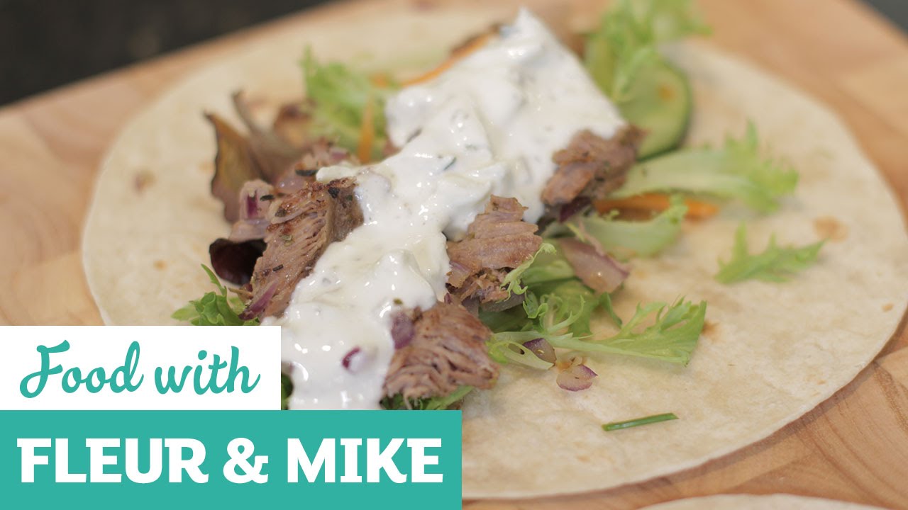 Roast Lamb Wraps Made With Easter Leftovers | Fleur & Mike