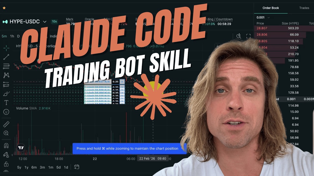 Build a Claude Code Trading Bot on Hyperliquid (Python Tutorial + Perp Dex Airdrop Farming)