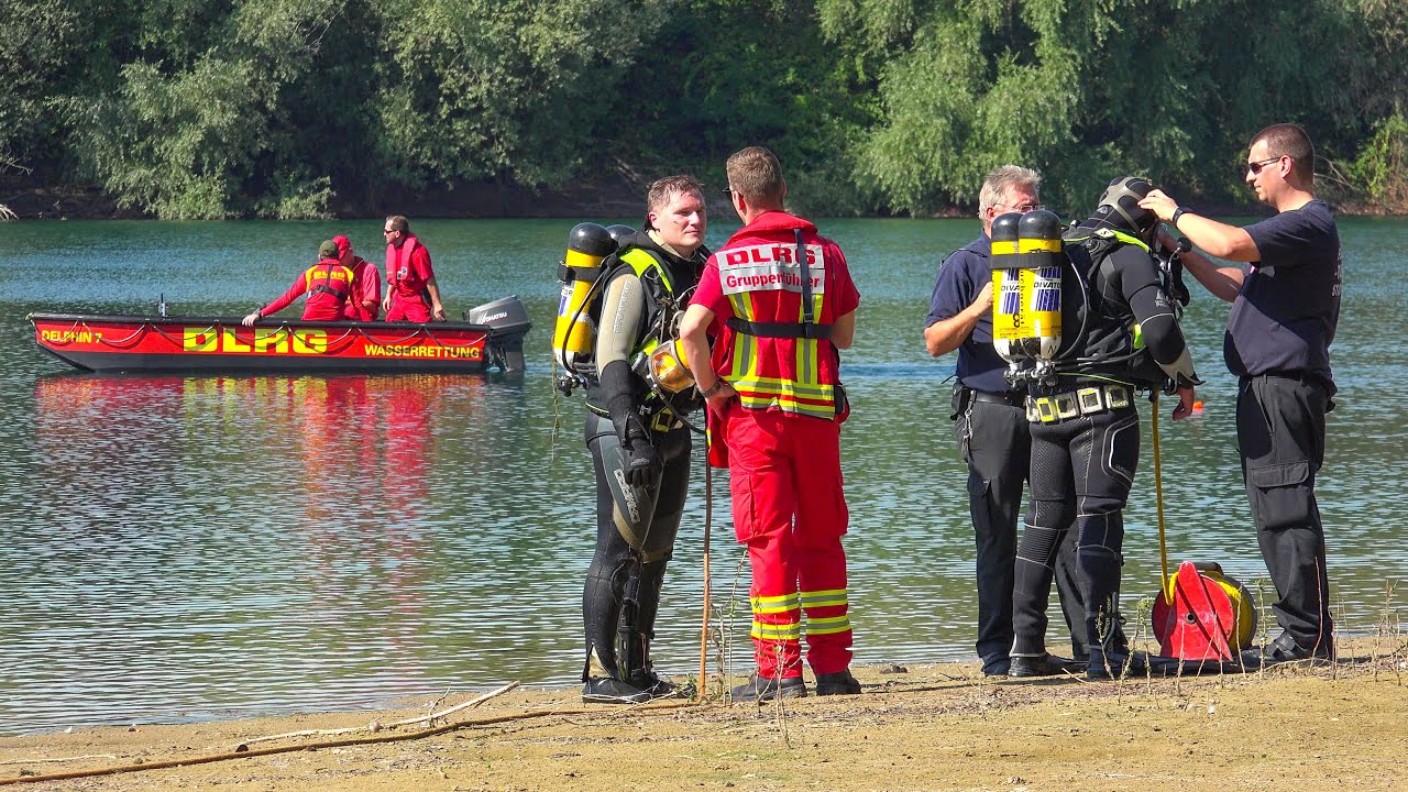 [BOOT AUF SEE VERUNGLÜCKT | 4 PERSONEN VERMISST | FEUERWEHRTAUCHER] - Übung von Feuerwehr & DLRG -