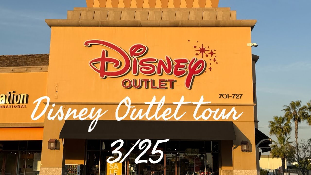 4K — Лос-Анджелес — Disney Outlet — Citadel Outlets — Что нового! — 20 марта 2025 г. (28 мин.)
