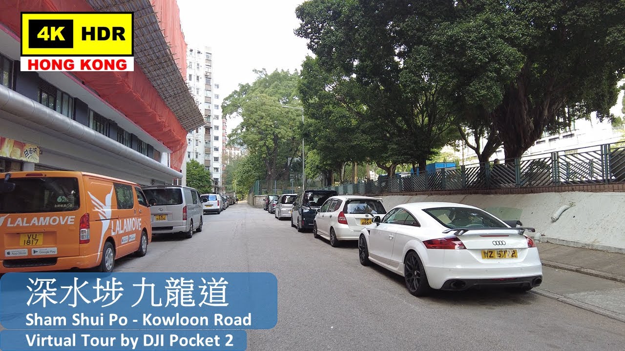 【HK 4K】深水埗 九龍道 | Sham Shui Po - Kowloon Road | DJI Pocket 2 | 2022.01.13