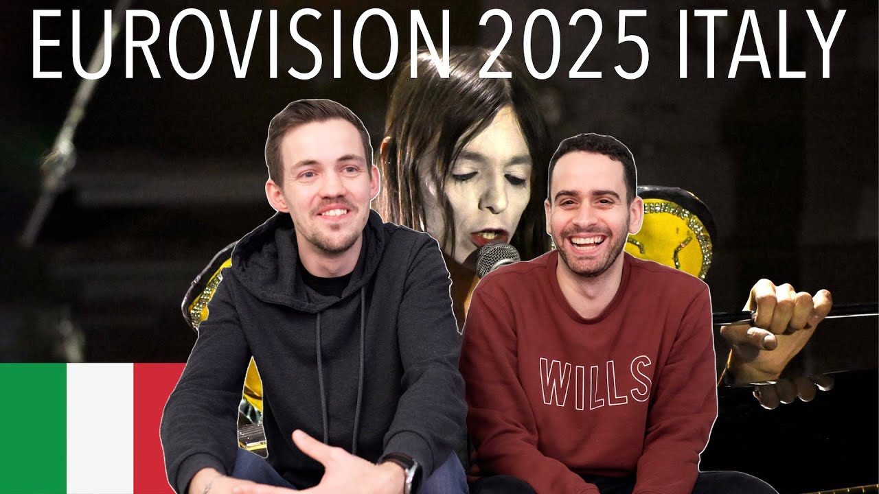 🇮🇹 ITALY EUROVISION 2025 REACTION - LUCIO CORSI - VOLEVO ESSERE UN DURO - JURAVISION