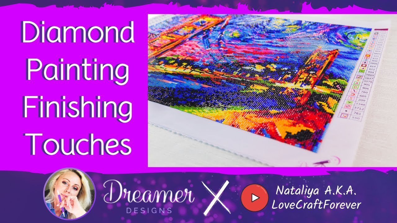 Finished Canvas Tips and Tricks | Diamond Painting 101