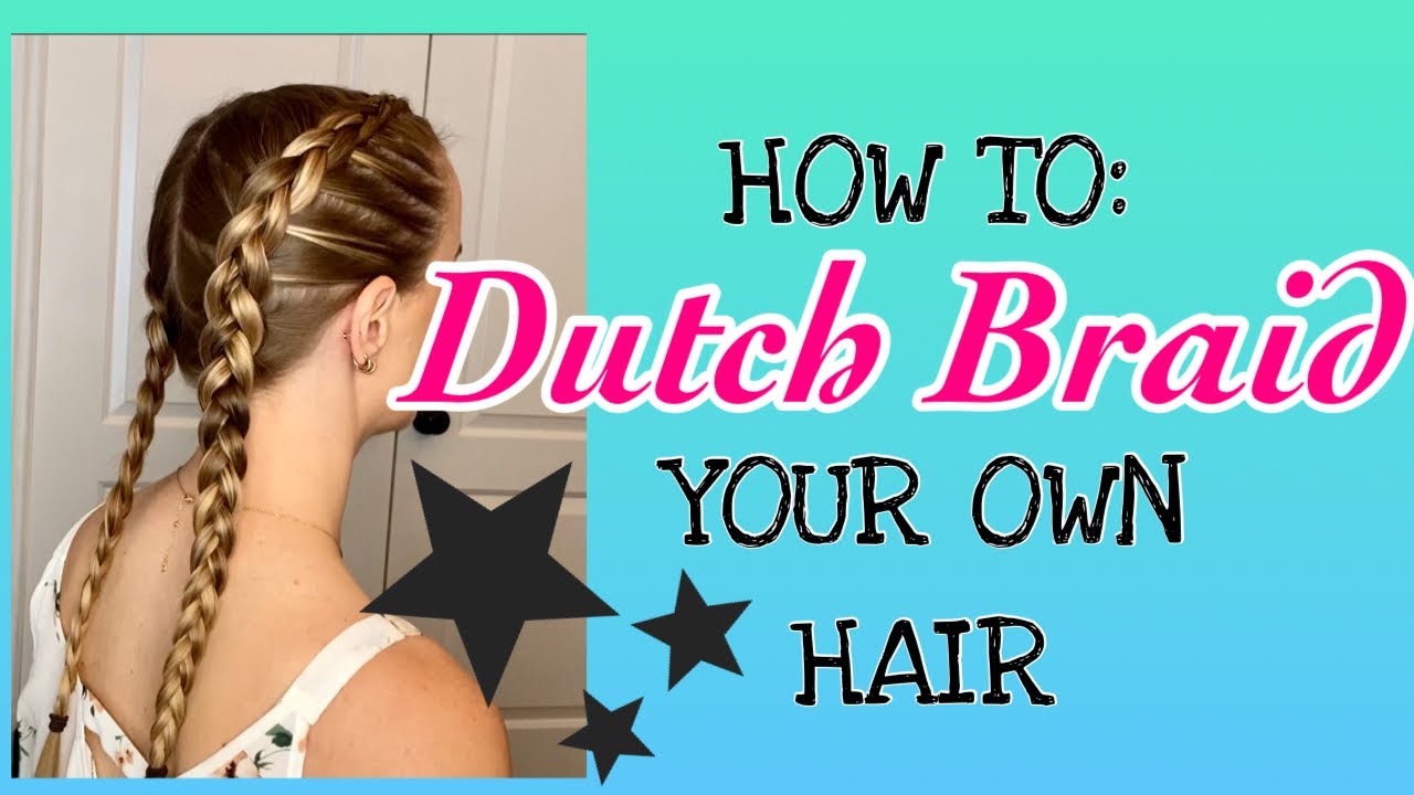 HOW TO: Double Dutch Braids on yourself!