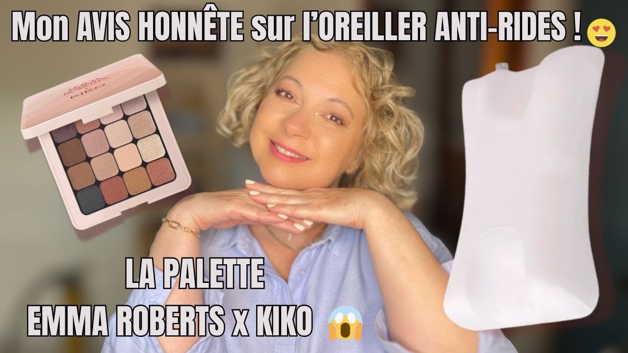 CRASH TEST : Palette NUDINFINITY EMMA ROBERTS x KIKO + Oreiller Sleep&Glow après 2 semaines 🌸 #kiko