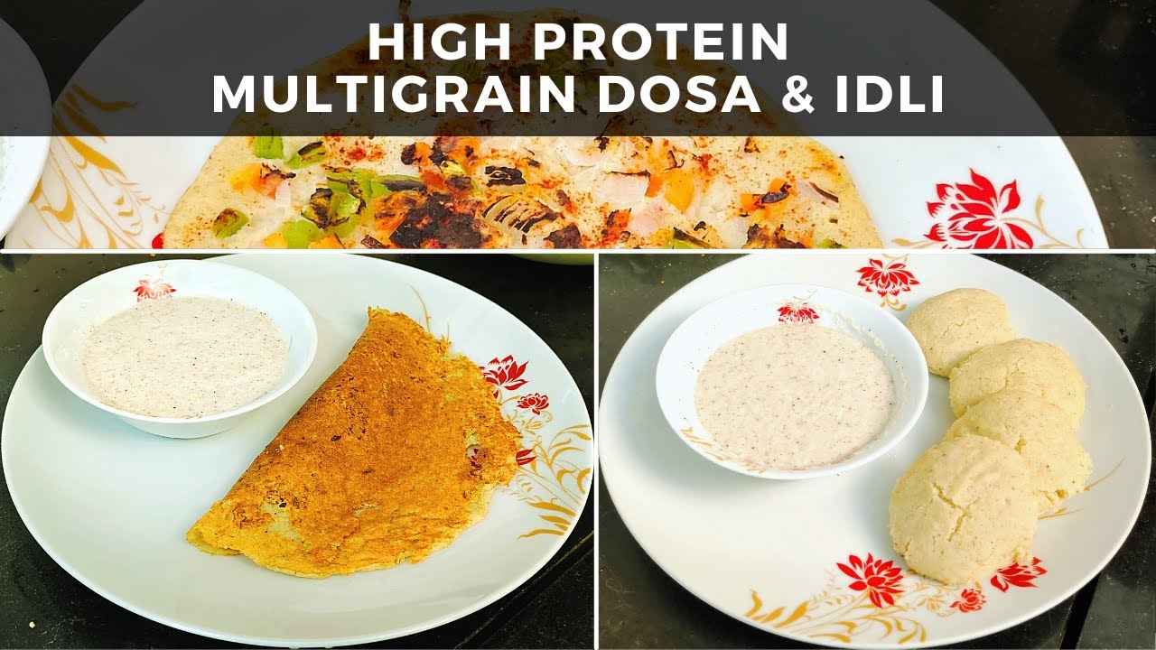 High Protein Multigrain Dosa, Idli & Uttapam Recipes | Healthy Breakfast Recipe | Vibrant Varsha
