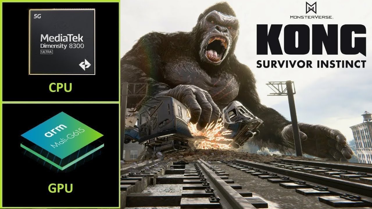 Kong: Survivor Instinct | MediaTek Dimensity 8300 Ultra | Mali G615 MP6 | POCO X6 Pro