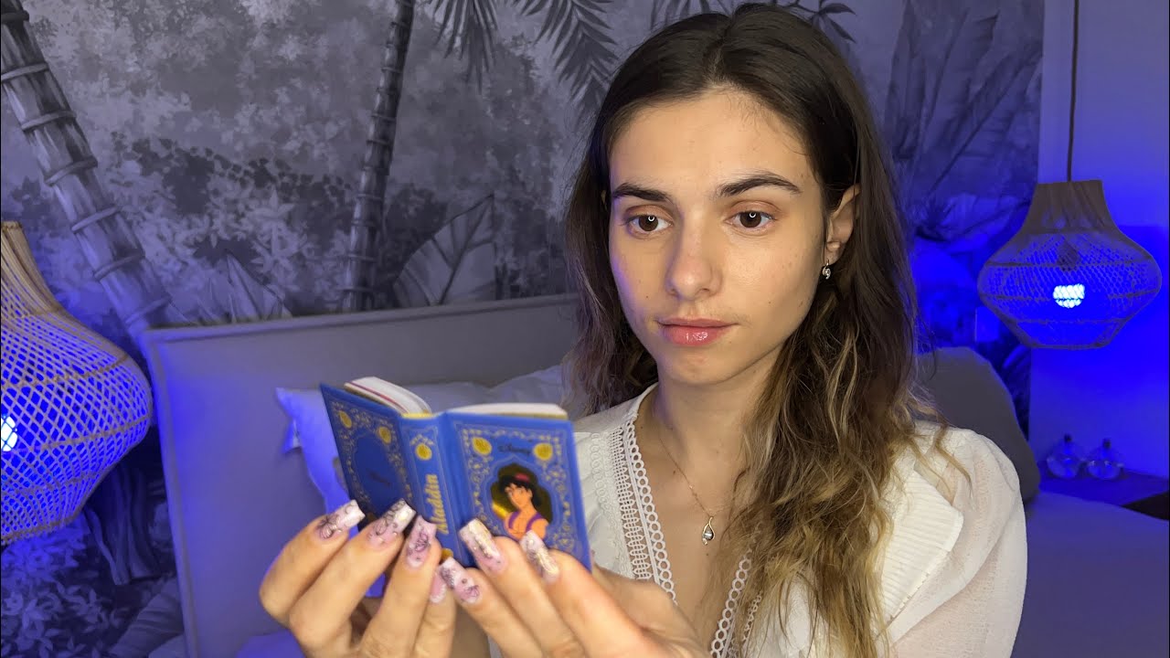 [ASMR FR] LECTURE CHUCHOTÉE ALADDIN | SÉRIE DISNEY