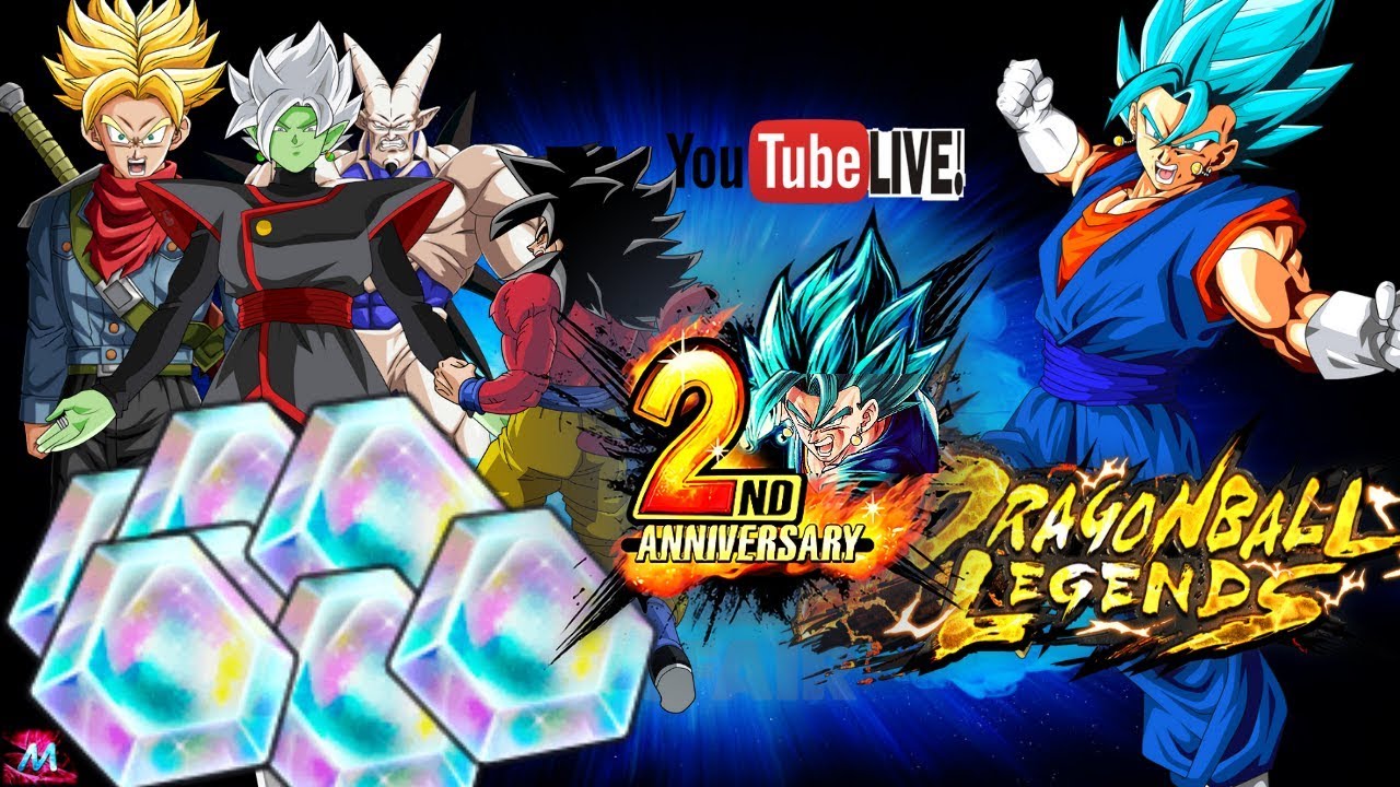 DRAGON-BALL LEGENDS 2 YEAR ANNIVERSARY LIVE GL ALL!!!!!!!!!!