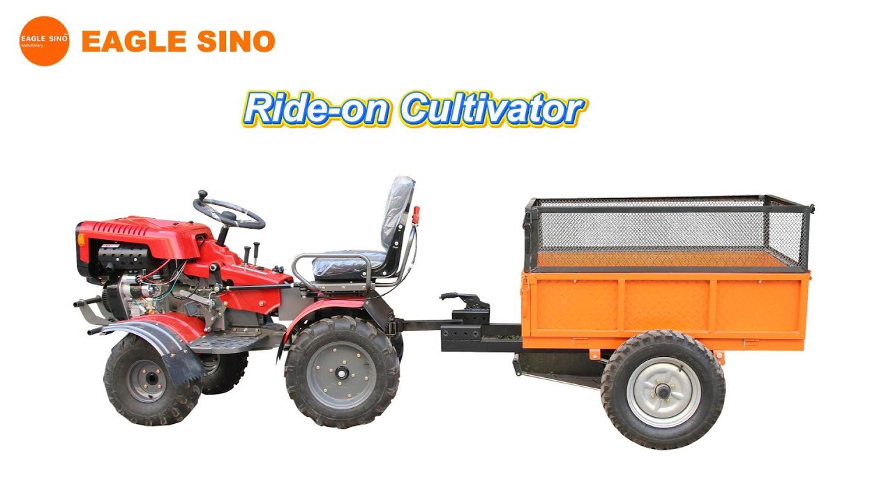 Diesel Riding Power Tiller | Performance#machine #cultivator   #agriculturalmachinery