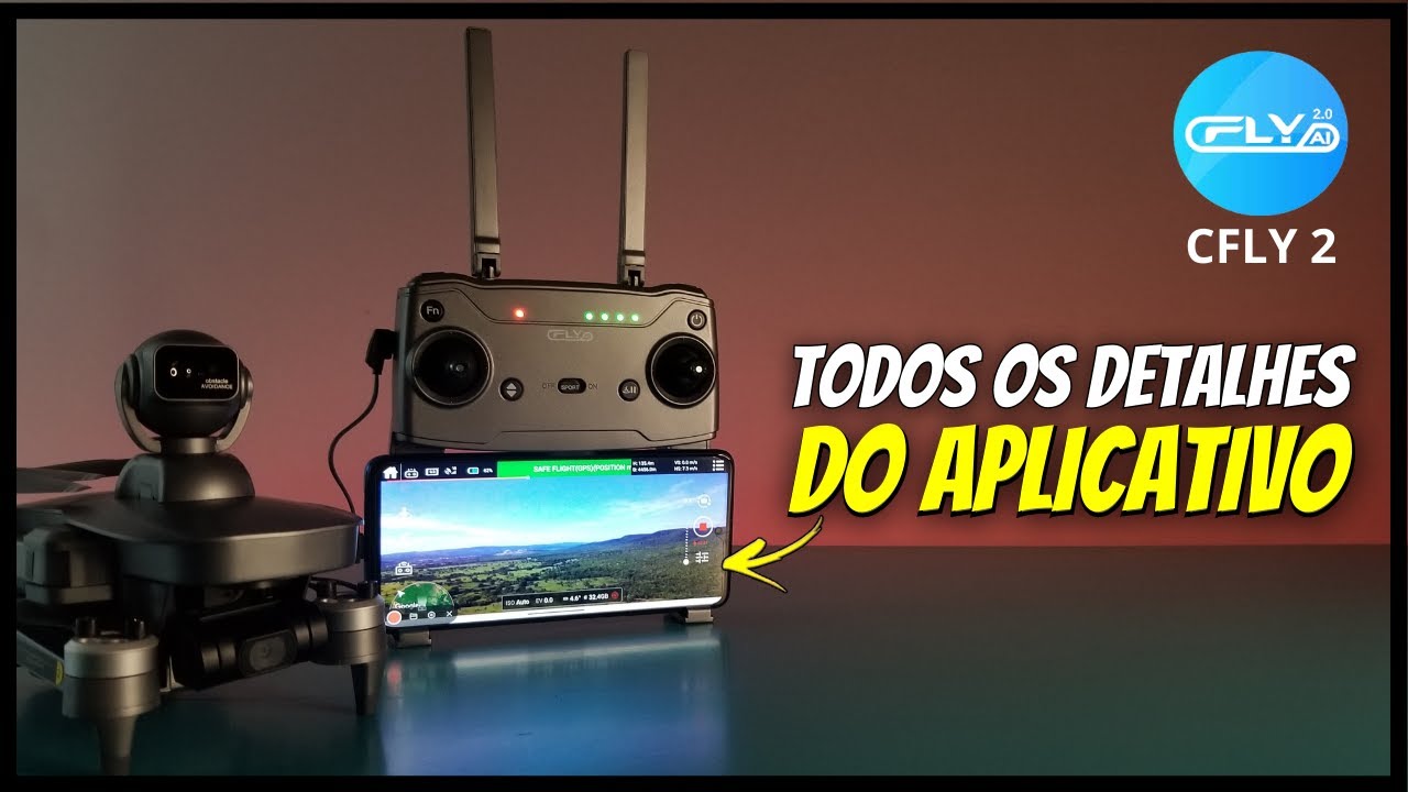CFLY FAITH 2PRO Entenda TODAS as FUNÇÕES do Aplicativo CFLY 2