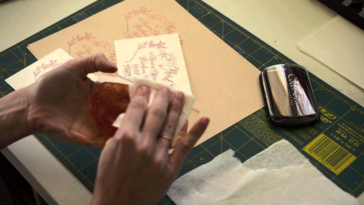 How to Properly Clean a Stamp