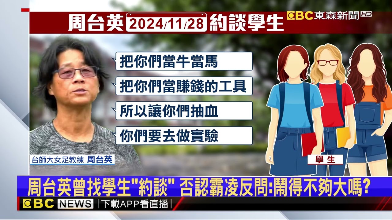 獨家》台師大女足涉霸凌！ 調查報告曝光 學生泣訴「好痛」@newsebc