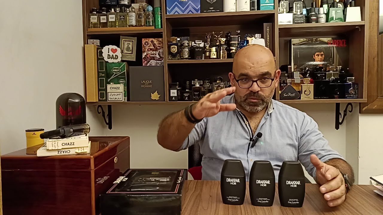 DRAKKAR NOIR DIFFERENT BATCHES/الاختلاف بين إصدارات عطر دراكــار نـوار
