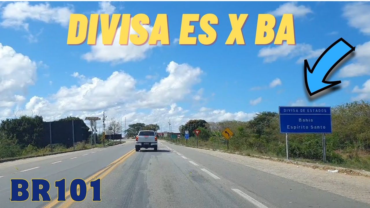 VIAGEM DE CARRO AO NORDESTE EP-15, Divisa de estado Espírito Santo com a Bahia 