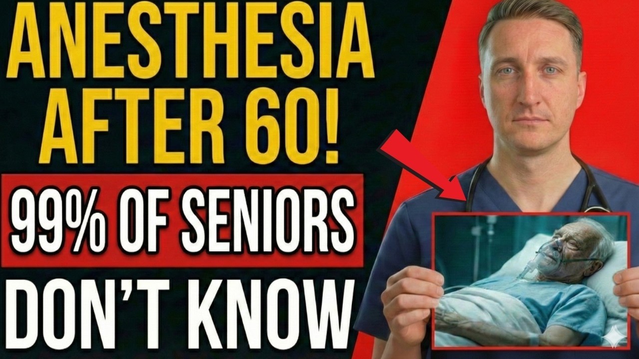The Anesthesia Risk After 60 That Nobody Warns You About