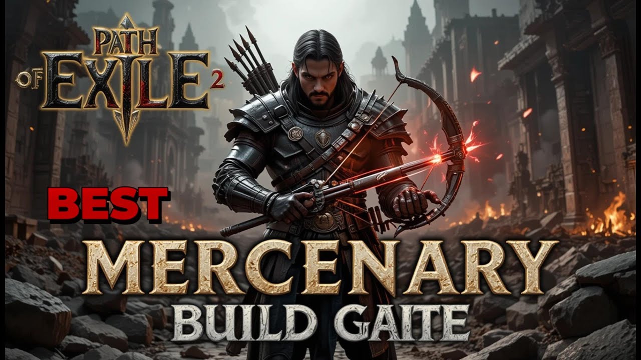 ⚔️ MERCENARIO START BUILD Path of Exile 2 S2 – La MEJOR OPCIÓN para SUBIR RÁPIDO y MATAR JEFES al IN