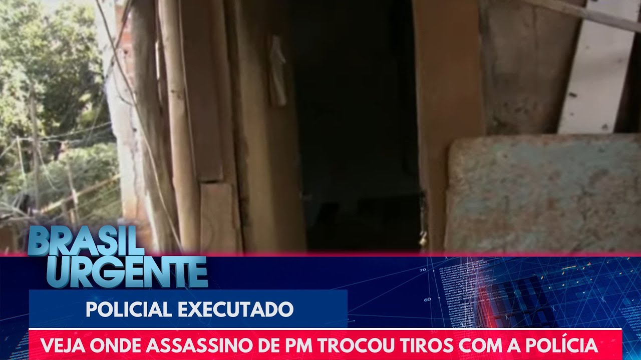 Veja onde assassino de PM trocou tiros com a polícia | Brasil Urgente