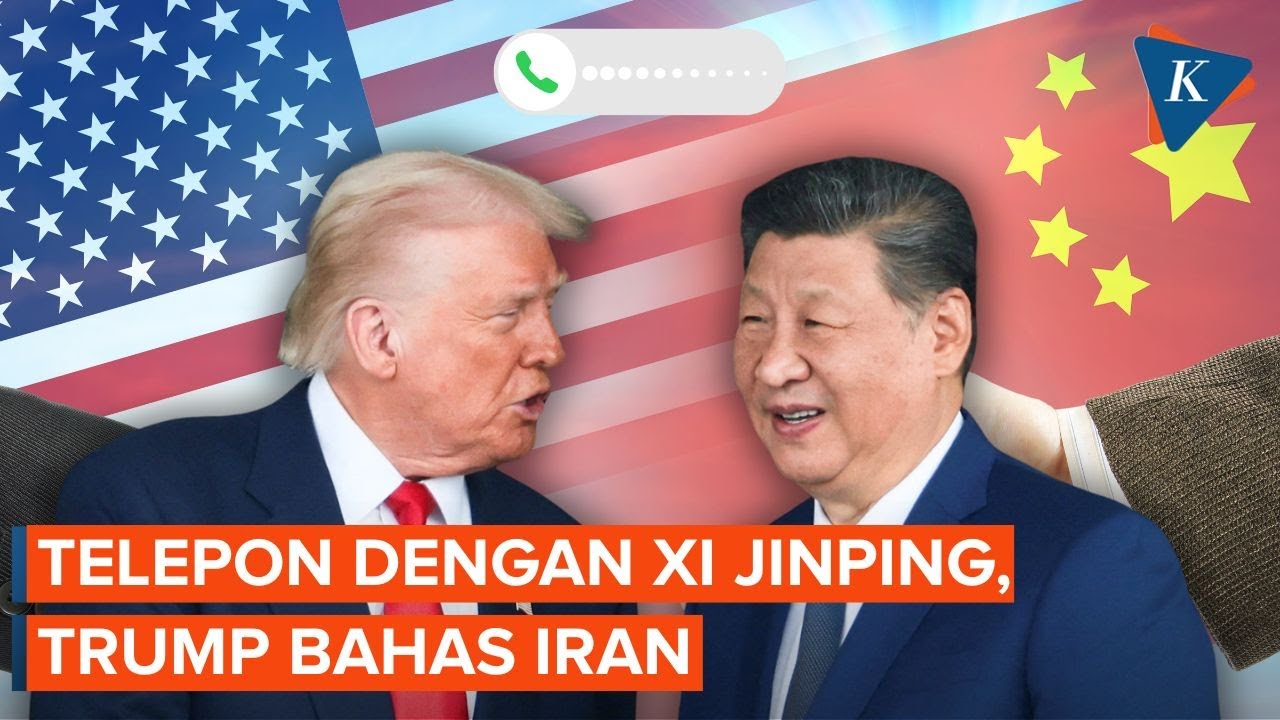 Trump Ungkap Pembicaraan Telepon dengan Xi Jinping, Turut Bahas Iran