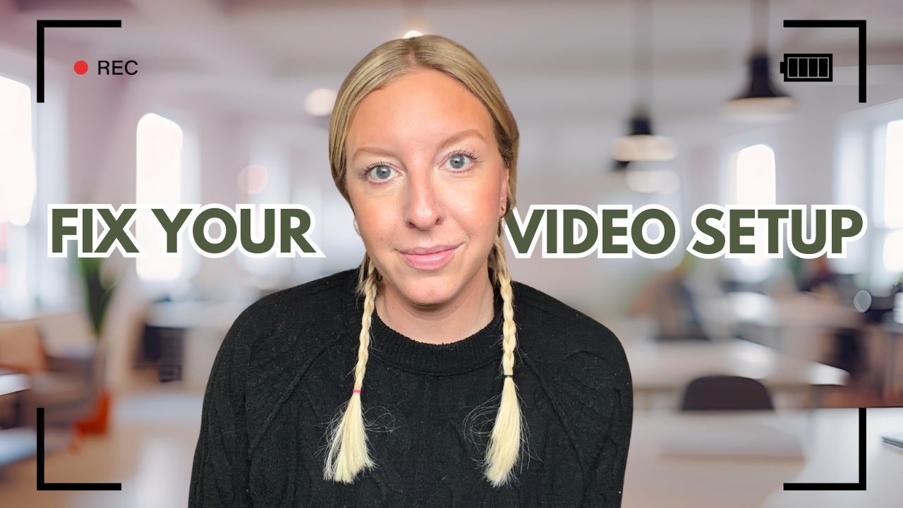 How to Set Up Your Video Recording Space (The CLEAR Method for Professional Content)