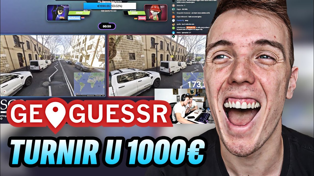 NE ZNAJU GDE JE BEOGRAD??? - TURNIR GEOGUESSR CHODA