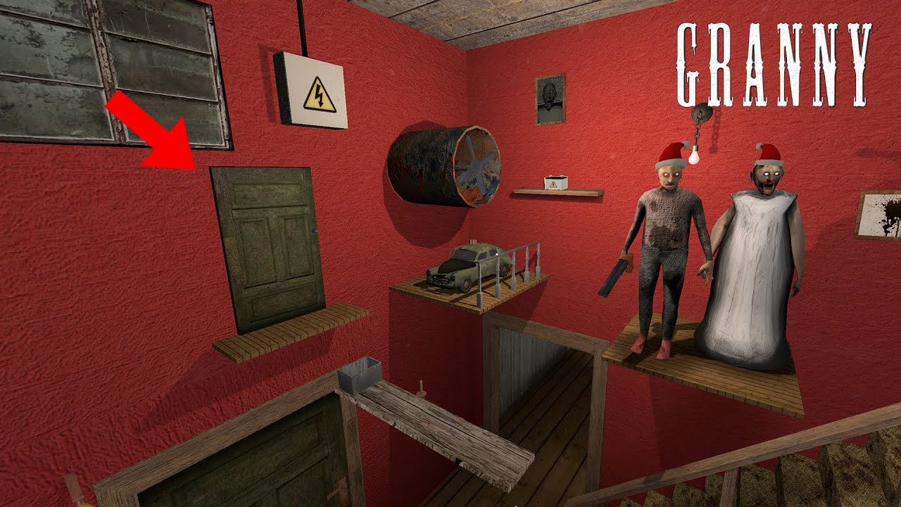 Granny Recaptured - The NEW FUNNY Custom Map With Granny Chapter Two Vibe!