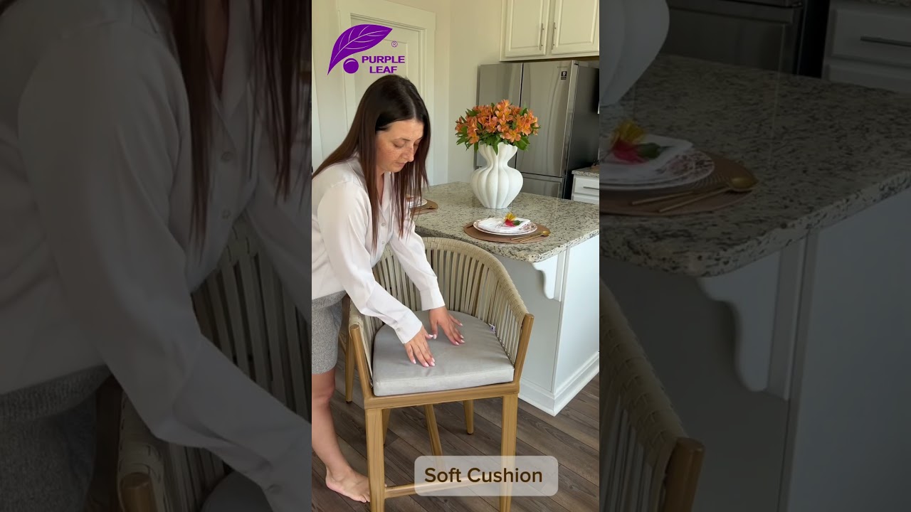 Olivia Series Bar Stools, Suitable for Kitchen, Garden, and Porch
