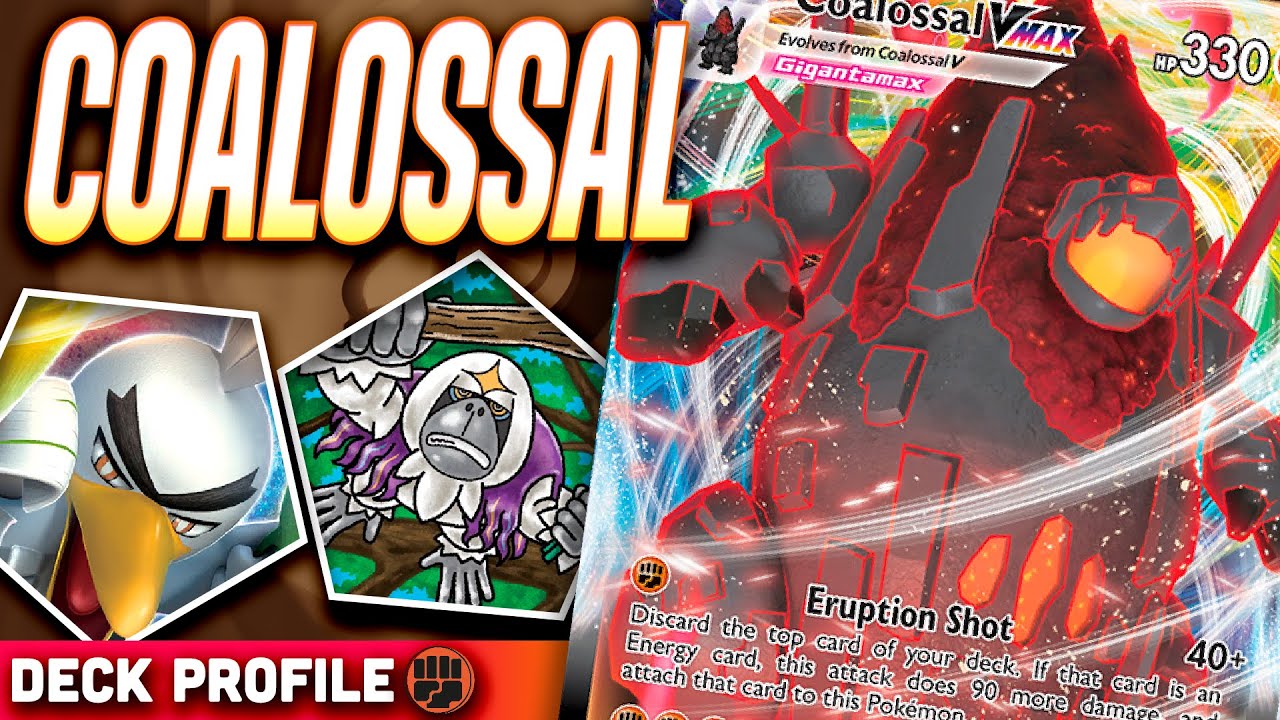 COALOSSAL VMAX deck from VIVID VOLTAGE in ACTION! [Pokemon TCG Online]