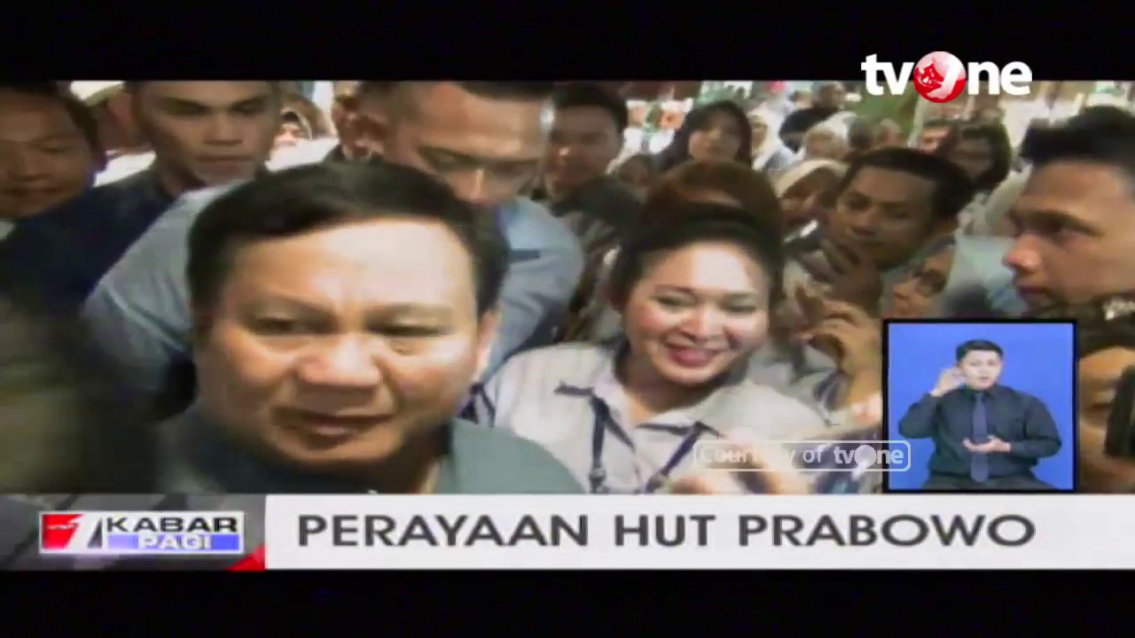 Prabowo Rayakan Ulang Tahun Bersama Titiek Soeharto