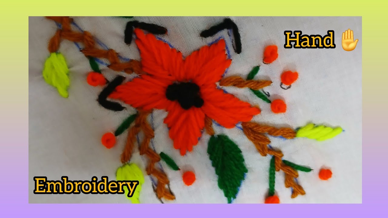 Hand ✋️ embroidery | Fun with shahnaz | 