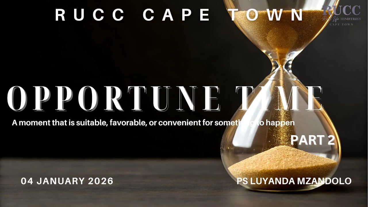 Opportune Time (Part 2) I Pastor L Mzandolo I 28:12:2025