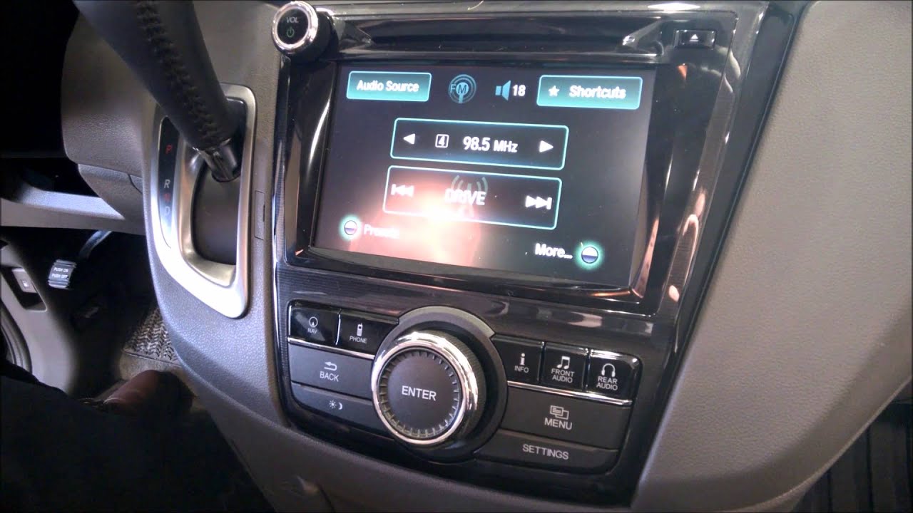 2015 Honda Odyssey Touring - DVD player