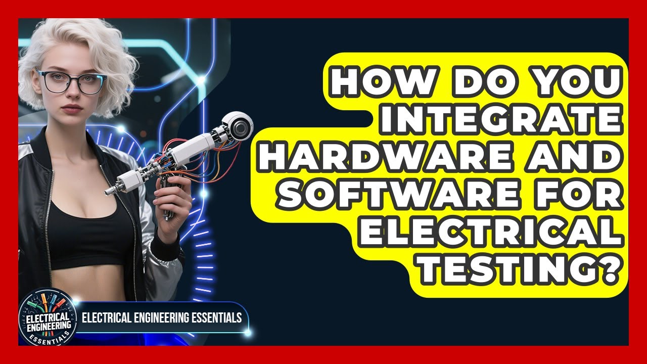 How Do You Integrate Hardware And Software For Electrical Testing?