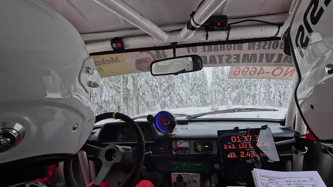 kemi ralli 2026 Teemu Vieruaho & Juuso Heikonen ek4.