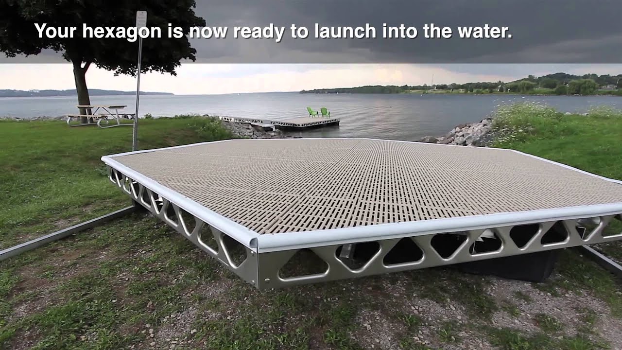 CanadaDocks™ Hexagon Floating Dock Kit