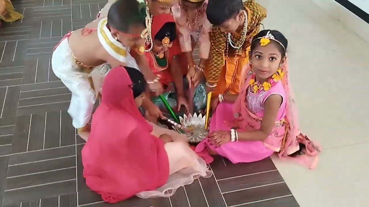 2025 - Janmashtami Celebration @HappyKidzSchoolCumbum #joyfulmoments #collaboration #creativity